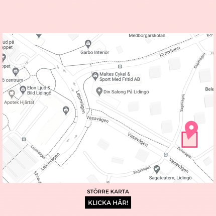 karta saracecilia Sagavägen 8 lidingö